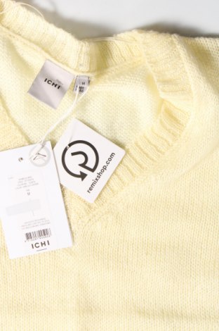 Дамски пуловер Ichi, Размер M, Цвят Жълт, Цена 13,95 лв.
