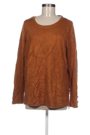 Дамски пуловер Iman, Размер XL, Цвят Кафяв, Цена 8,61 лв.