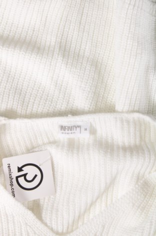 Γυναικείο πουλόβερ Infinity Woman, Μέγεθος M, Χρώμα Λευκό, Τιμή 5,20 €
