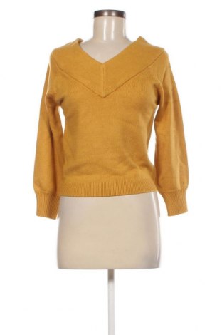 Дамски пуловер Jacqueline De Yong, Размер XS, Цвят Жълт, Цена 46,00 лв.