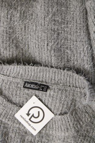 Дамски пуловер Janina, Размер M, Цвят Сив, Цена 9,57 лв.