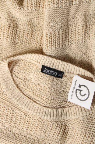 Дамски пуловер Janina, Размер XL, Цвят Бежов, Цена 5,80 лв.