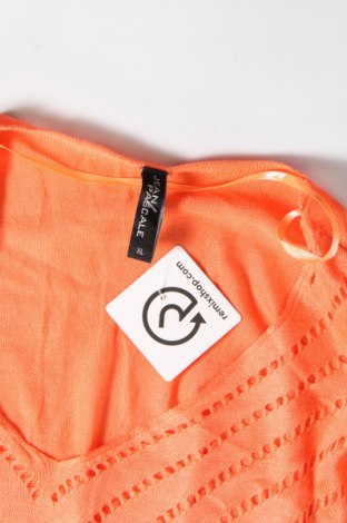 Дамски пуловер Jean Pascale, Размер XL, Цвят Оранжев, Цена 14,50 лв.