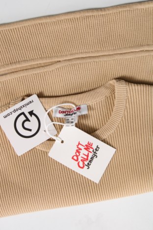 Γυναικείο πουλόβερ Jennyfer, Μέγεθος M, Χρώμα  Μπέζ, Τιμή 4,74 €