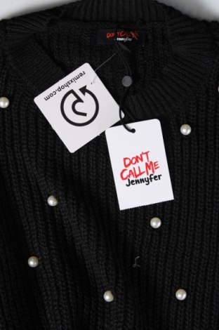Дамски пуловер Jennyfer, Размер XS, Цвят Черен, Цена 18,40 лв.