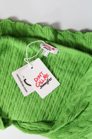 Дамски пуловер Jennyfer, Размер L, Цвят Зелен, Цена 9,66 лв.