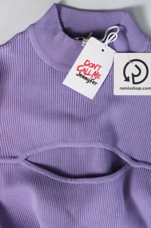 Дамски пуловер Jennyfer, Размер S, Цвят Лилав, Цена 18,86 лв.