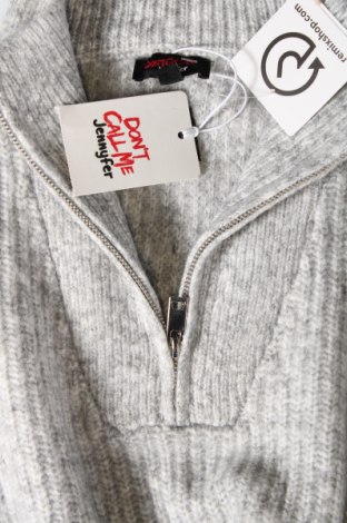 Γυναικείο πουλόβερ Jennyfer, Μέγεθος S, Χρώμα Γκρί, Τιμή 11,38 €