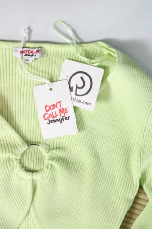 Γυναικείο πουλόβερ Jennyfer, Μέγεθος S, Χρώμα Πράσινο, Τιμή 6,16 €