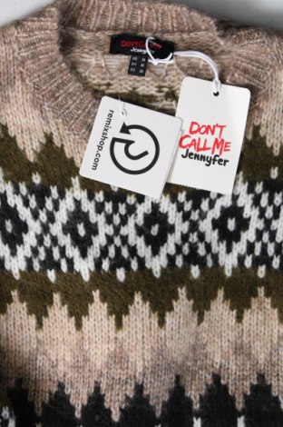 Γυναικείο πουλόβερ Jennyfer, Μέγεθος M, Χρώμα Πολύχρωμο, Τιμή 10,91 €