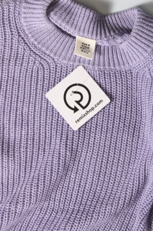 Дамски пуловер Kauf Dich Glucklich, Размер S, Цвят Лилав, Цена 18,60 лв.