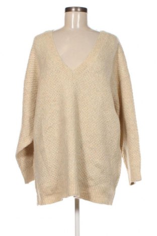 Γυναικείο πουλόβερ Kiabi, Μέγεθος XXL, Χρώμα  Μπέζ, Τιμή 5,97 €
