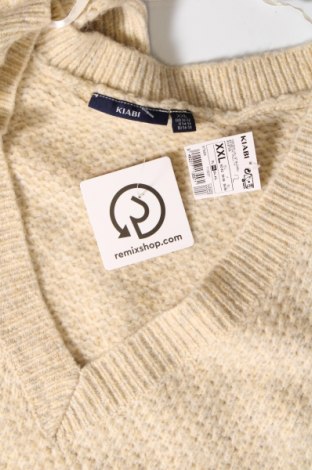 Дамски пуловер Kiabi, Размер XXL, Цвят Кафяв, Цена 9,28 лв.