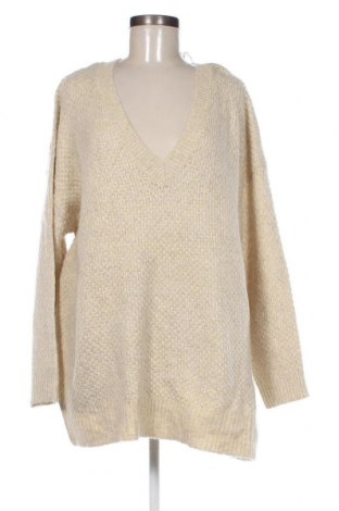 Γυναικείο πουλόβερ Kiabi, Μέγεθος XXL, Χρώμα  Μπέζ, Τιμή 4,84 €