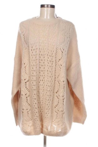 Дамски пуловер Kiabi, Размер XXL, Цвят Кафяв, Цена 27,60 лв.