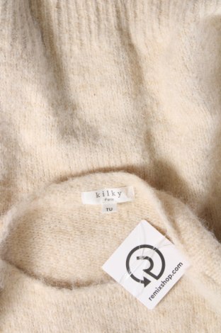 Дамски пуловер Kilky, Размер M, Цвят Бежов, Цена 9,57 лв.