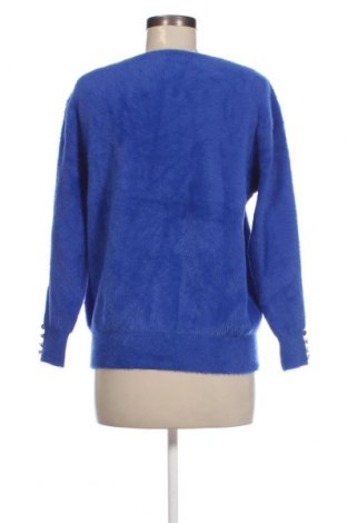 Дамски пуловер Kinga, Размер M, Цвят Син, Цена 13,53 лв.