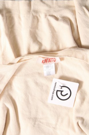Γυναικείο πουλόβερ Kontatto, Μέγεθος M, Χρώμα  Μπέζ, Τιμή 7,35 €