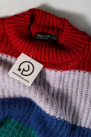 Γυναικείο πουλόβερ LCW, Μέγεθος L, Χρώμα Πολύχρωμο, Τιμή 6,97 €