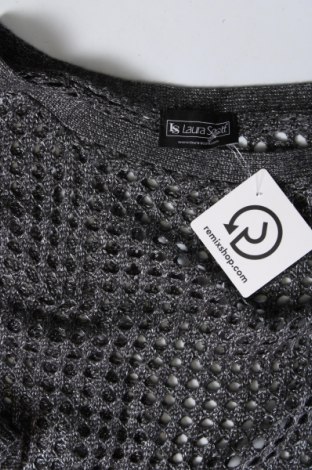 Дамски пуловер Laura Scott, Размер XL, Цвят Сив, Цена 12,76 лв.