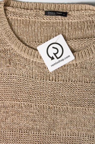 Γυναικείο πουλόβερ Laura T., Μέγεθος M, Χρώμα  Μπέζ, Τιμή 7,89 €