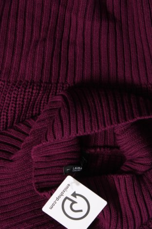 Дамски пуловер Laura Torelli, Размер L, Цвят Лилав, Цена 11,60 лв.