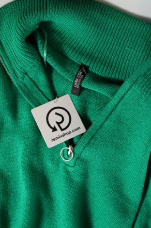 Γυναικείο πουλόβερ Laura Torelli, Μέγεθος L, Χρώμα Πράσινο, Τιμή 5,92 €