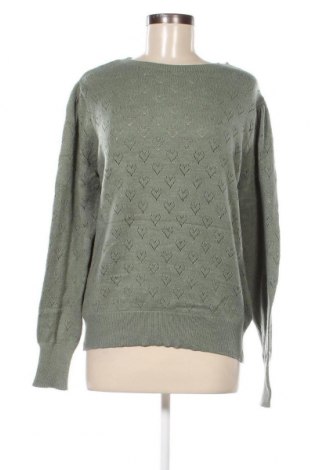 Дамски пуловер Laura Torelli, Размер L, Цвят Зелен, Цена 9,28 лв.
