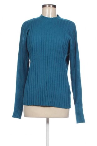 Дамски пуловер Laura Torelli, Размер L, Цвят Син, Цена 11,02 лв.