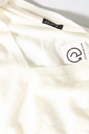 Дамски пуловер Laura Torelli, Размер XL, Цвят Бял, Цена 8,12 лв.