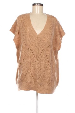 Дамски пуловер Laura Torelli, Размер L, Цвят Бежов, Цена 14,50 лв.