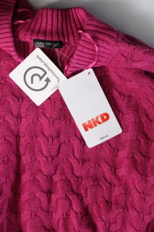 Дамски пуловер Laura Torelli, Размер XL, Цвят Лилав, Цена 26,22 лв.
