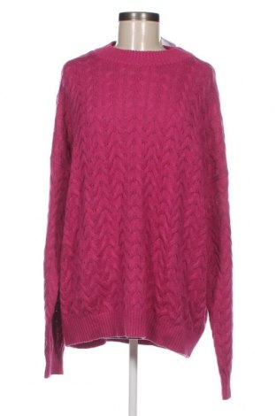 Дамски пуловер Laura Torelli, Размер XL, Цвят Лилав, Цена 27,60 лв.