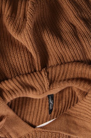 Γυναικείο πουλόβερ Laura Torelli, Μέγεθος L, Χρώμα Καφέ, Τιμή 8,79 €