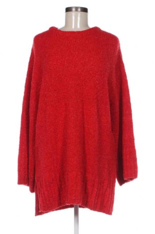 Дамски пуловер Lindex, Размер S, Цвят Червен, Цена 8,12 лв.