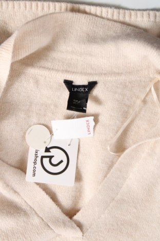 Дамски пуловер Lindex, Размер L, Цвят Бежов, Цена 19,32 лв.