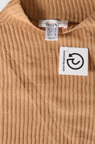 Дамски пуловер Linea Tesini, Размер M, Цвят Бежов, Цена 7,79 лв.