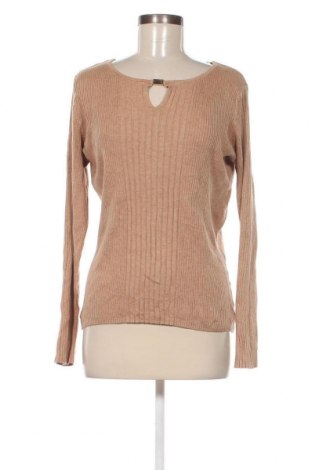 Дамски пуловер Liz Claiborne, Размер L, Цвят Бежов, Цена 7,54 лв.
