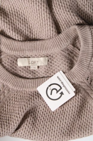 Дамски пуловер Loft, Размер L, Цвят Сив, Цена 31,00 лв.