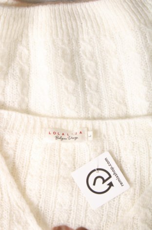 Γυναικείο πουλόβερ Lola Liza, Μέγεθος L, Χρώμα Λευκό, Τιμή 3,80 €