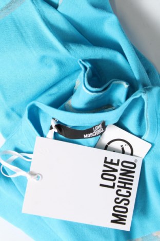 Дамски пуловер Love Moschino, Размер XL, Цвят Син, Цена 305,00 лв.