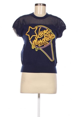 Γυναικείο πουλόβερ Love Moschino, Μέγεθος M, Χρώμα Μπλέ, Τιμή 94,33 €