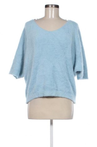 Γυναικείο πουλόβερ Luisa Ricci, Μέγεθος L, Χρώμα Μπλέ, Τιμή 25,36 €