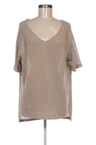 Γυναικείο πουλόβερ Luisa Viola, Μέγεθος XL, Χρώμα  Μπέζ, Τιμή 19,03 €