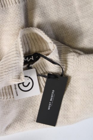 Дамски пуловер MOST WANTED, Размер M, Цвят Бежов, Цена 13,95 лв.