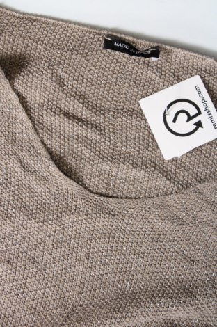 Γυναικείο πουλόβερ Made In Italy, Μέγεθος M, Χρώμα Γκρί, Τιμή 5,92 €