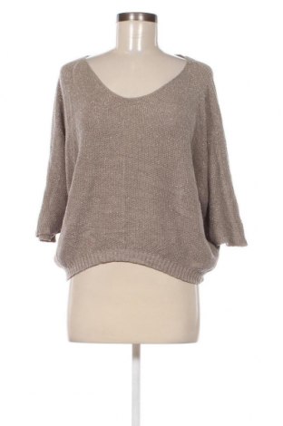 Γυναικείο πουλόβερ Made In Italy, Μέγεθος M, Χρώμα Γκρί, Τιμή 4,66 €