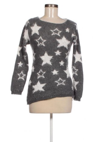 Дамски пуловер Made In Italy, Размер M, Цвят Сив, Цена 9,28 лв.