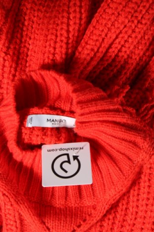 Дамски пуловер Mango, Размер M, Цвят Червен, Цена 12,16 лв.