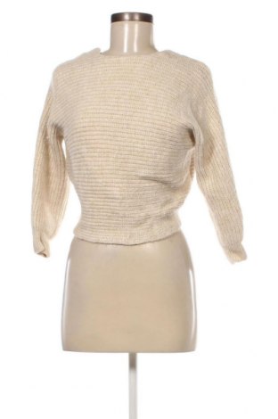Дамски пуловер Mango, Размер S, Цвят Бежов, Цена 13,50 лв.